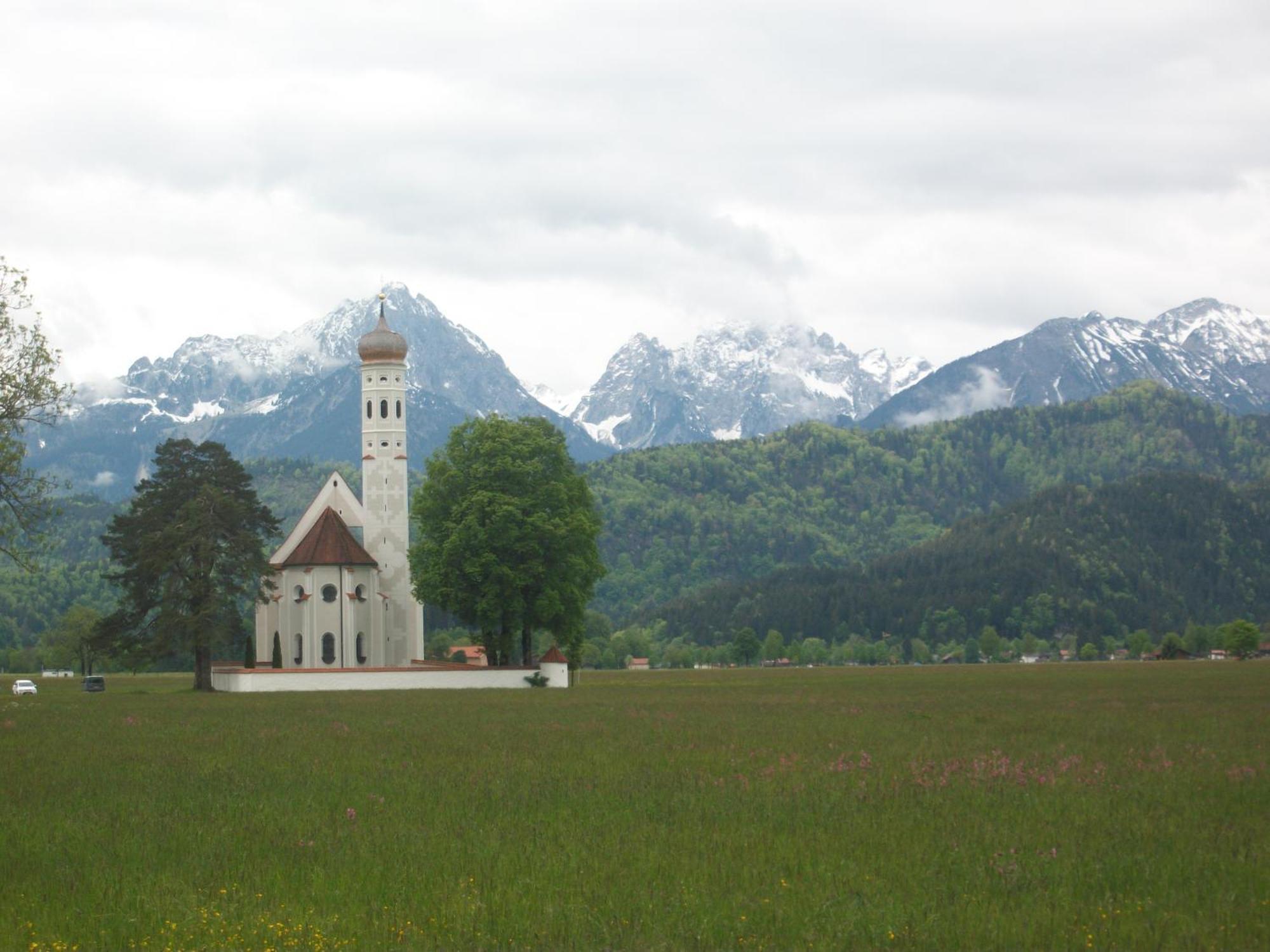 Апартаменты Haus Alpenrose Швангау Экстерьер фото
